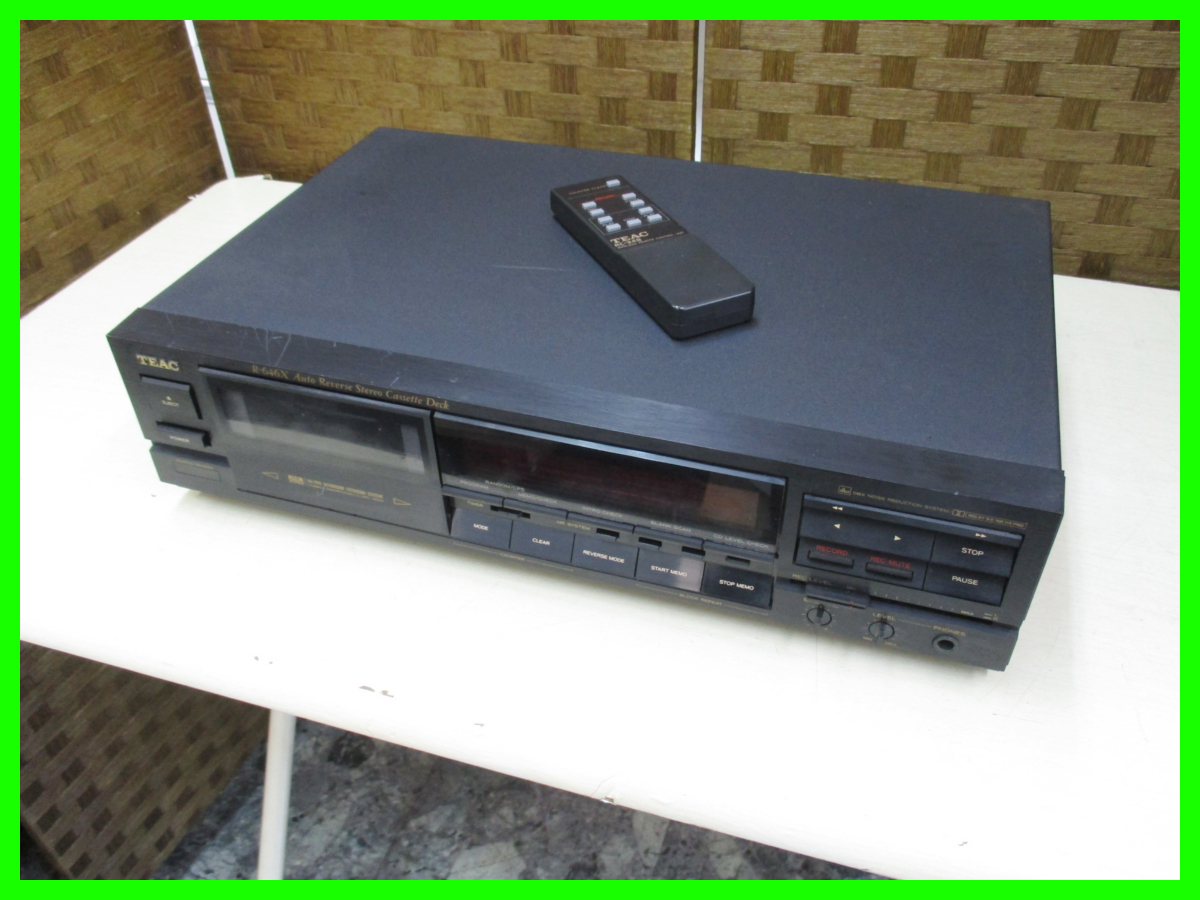 TEAC オートリバース カセットデッキ W-790R | W シルバー : 3ヘッド W 