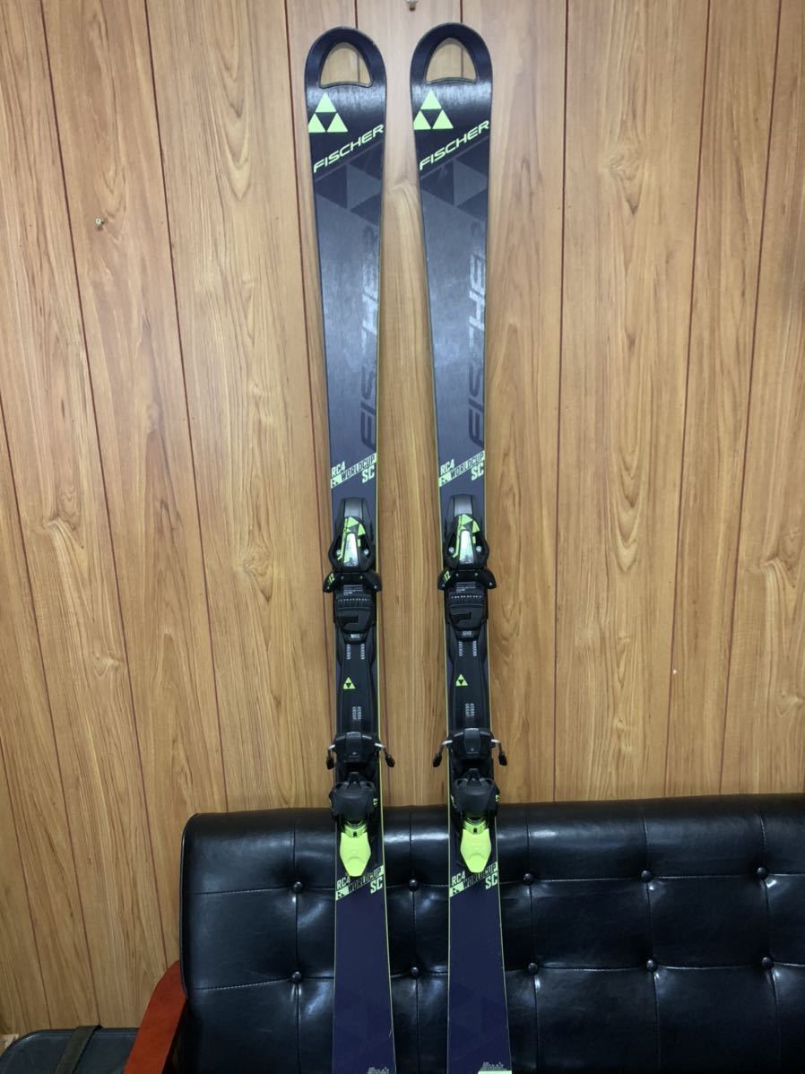 中古品 FISCHER フィッシャー スキー板 RC4 THE CURV DTX ビンディング