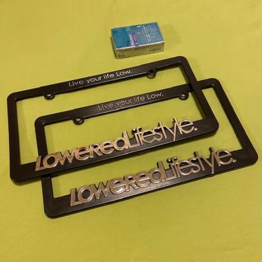 ナンバーフレーム Lowered | 2枚SSR USA ナンバーフレームStance 