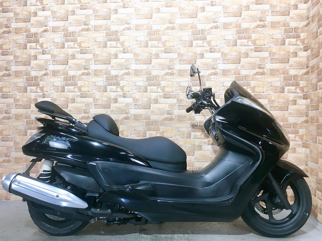 動画 ヤマハ グランドマジェスティ250 バーハン化 ショートスクリーン