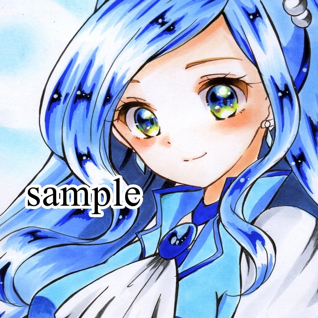 ヒーリングっどプリキュア キュアフォンテーヌ 沢泉ちゆ 同人手描きイラスト 直筆 手描きイラスト 売買されたオークション情報 Yahooの商品情報をアーカイブ公開 オークファン Aucfan Com