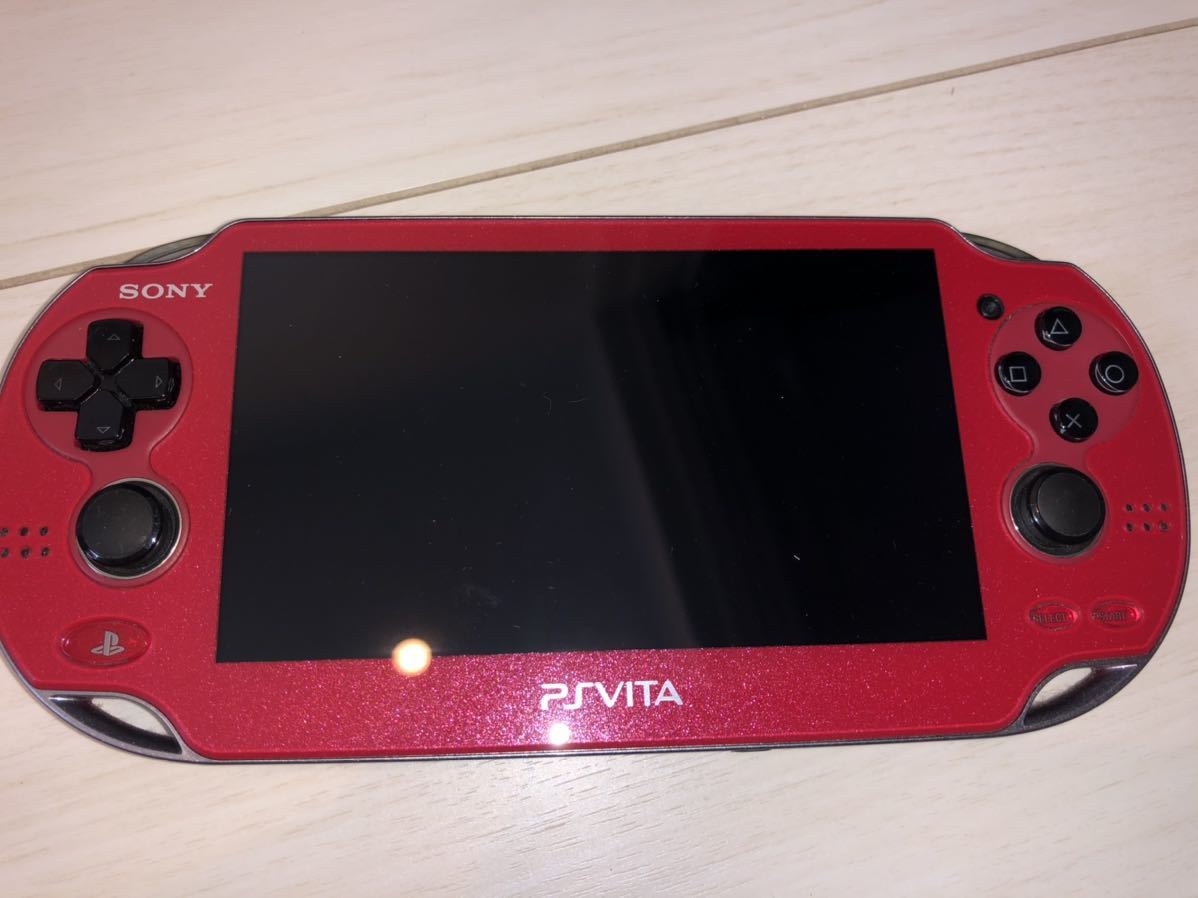美品 SONY ブルー メタリックレッド Wi-Fiモデル PCH-1000 動作確認