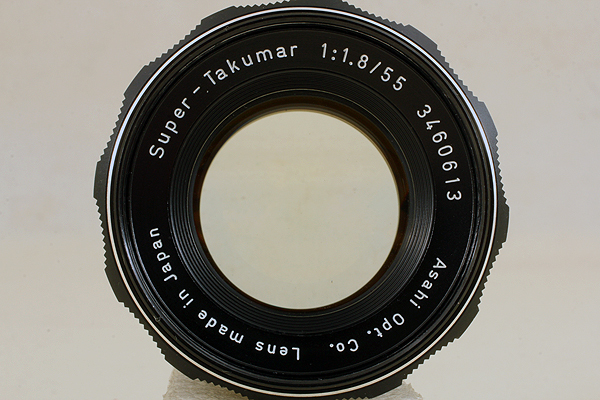 完動美品♪】 Asahi Pentax Super-Takumar 55mm F1.8 M42 869 旭光学