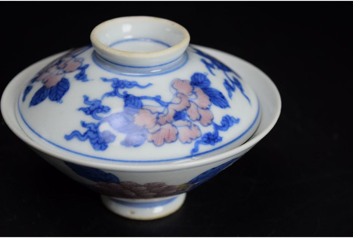 古伊万里 染付 蓋茶碗 | 江戸後期 (有)新原 iichi 日々の暮らしを