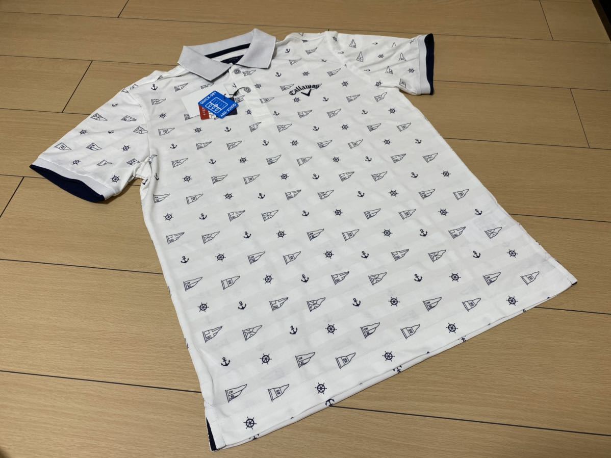 お買い得，限定セール キャロウェイ 半袖ポロシャツ L ホワイト 241-9151521 callaway 2019 モデル クイックドライ(キャロウェイ)｜売買されたオークション情報、yahooの商品情報をアーカイブ公開 - オークファン シャツ