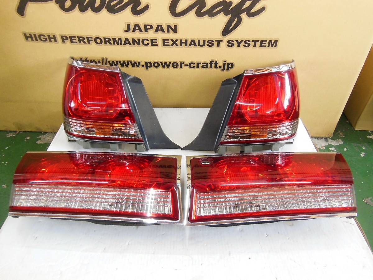 後期 左右 テール 純正 ◇17 クラウン アスリート 後期テールの中古品 