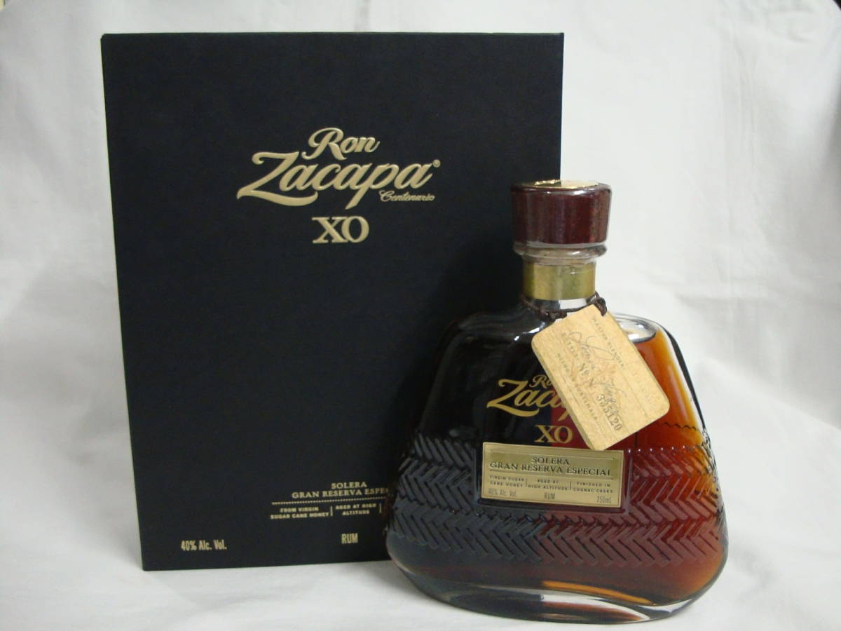 ロン サカパ XO 750ml ラム 箱付 40度 ロンサカパ センテナリオ : 宅