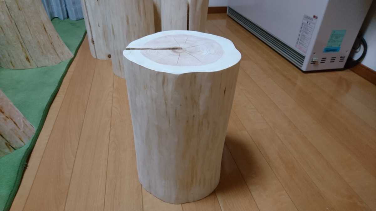 品質保証，正規保証 ひのき 丸太 椅子 スツール ①(スツール)｜売買されたオークション情報、yahooの商品情報をアーカイブ公開 - オークファン スツール