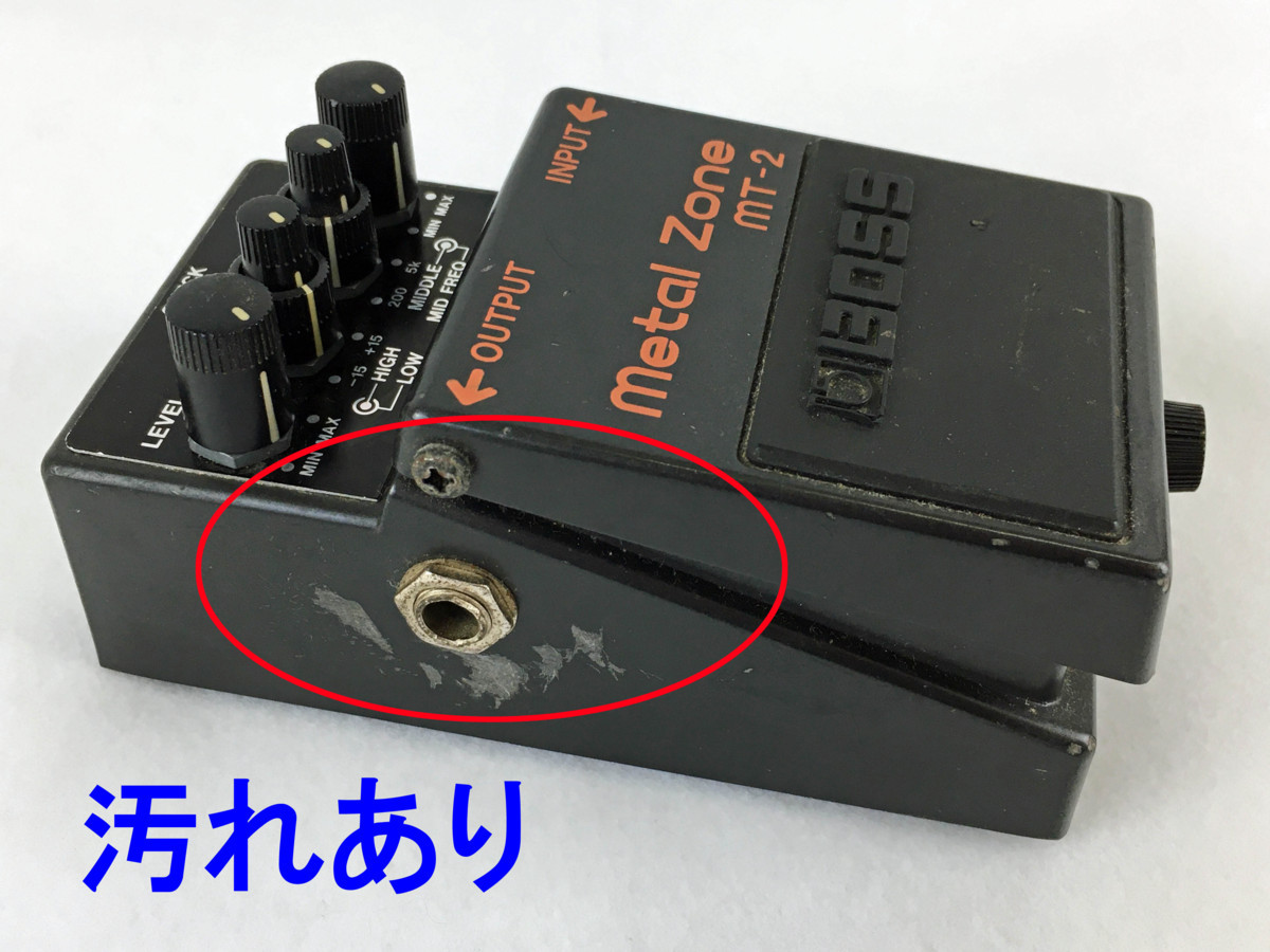 ☆中古品☆エフェクター MT-2 Metal Zone BOSS ボス 美品BOSS⁄ボス MT