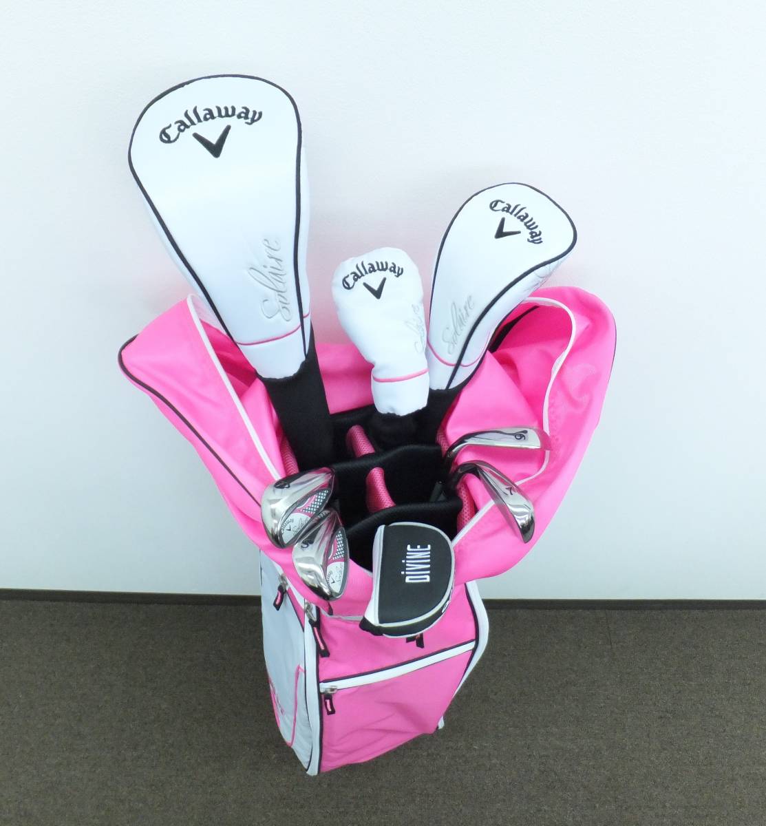 大得価，お得 1円スタート CALLAWAY SOLAIRE キャロウェイ ソレイユ レディース ゴルフクラブ8本セット キャディーバッグ付き 初心者おすすめ(セット)｜売買されたオークション情報、yahooの商品情報をアーカ 女性右きき用