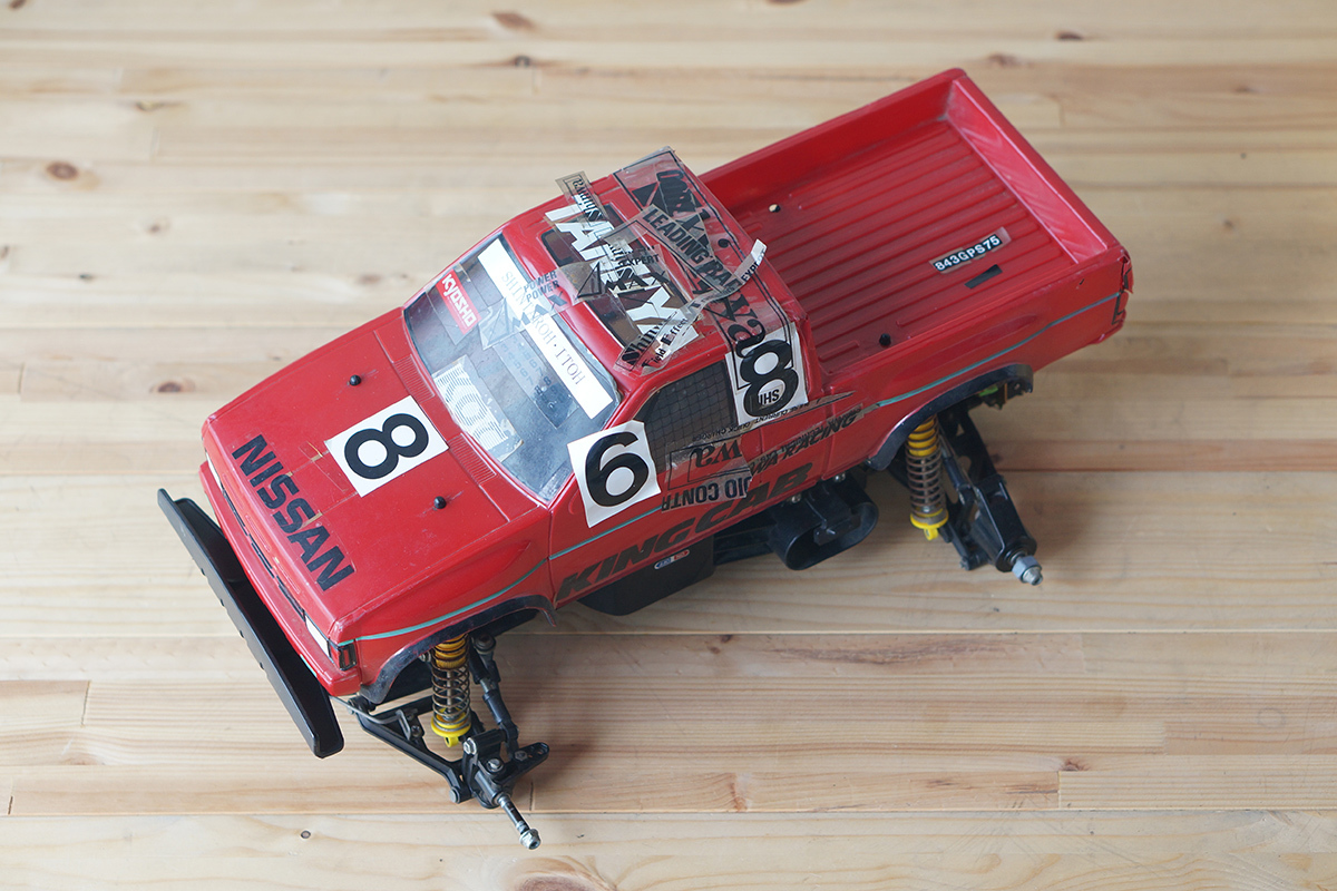 1/10 タミヤ 日産キングキャブ/NISSAN KING CAB 電動RCカー [ハイラックスモンスターレーサー][ニッサン][TAMIYA][田宮模型][ラジコン]