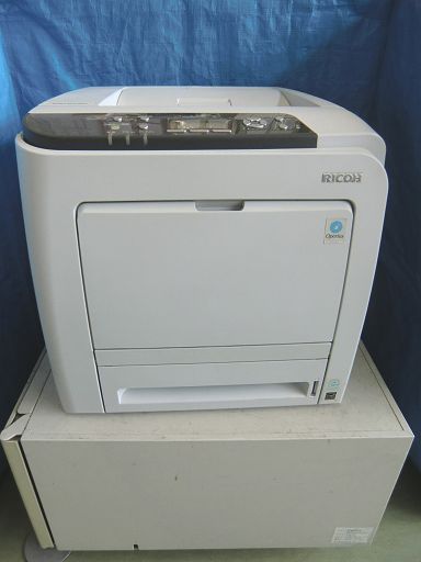 ◇中古カラーレーザープリンタ【RICOH：IPSiO SP C320】＋中古使用済み 