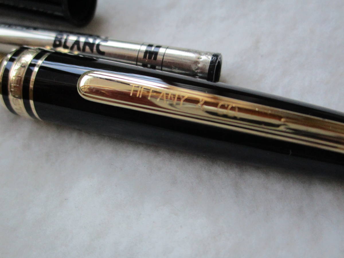 モンブラン ティファニー ダブルネーム × マイ 1970sMONTBLANC 