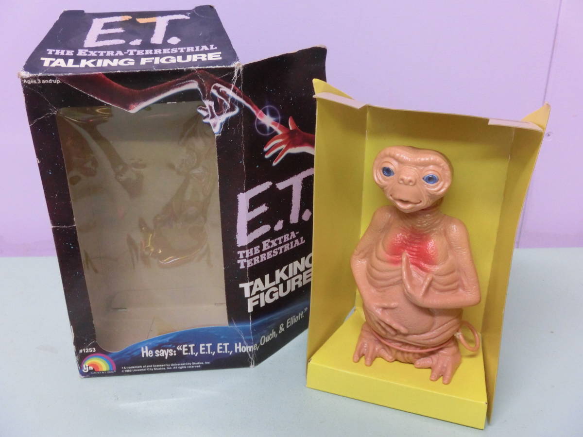 映画 E.T.◇1982年 ビンテージ 当時物トーキング フィギュア人形 