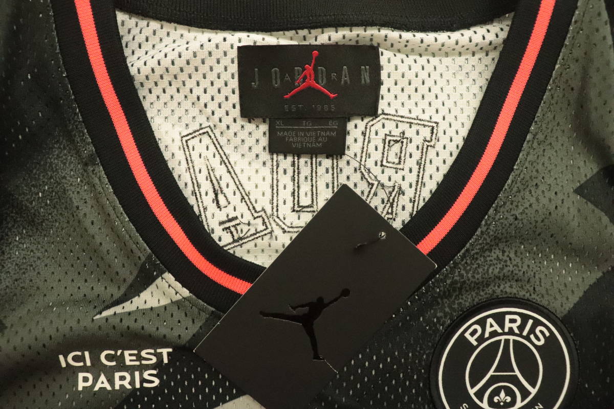 70ya Nike Air Jordan Paris Saint Germain Psg ナイキ エアジョーダン パリサンジェルマン Bq56 010 メッシュ ジャージ タンクトップ Xlサイズ以上 売買されたオークション情報 Yahooの商品情報をアーカイブ公開 オークファン Aucfan Com