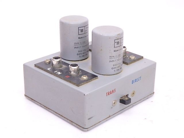 Ortofon/オルトフォン MC型カートリッジ用昇圧トランス STA41 ダイレクト切替スイッチ付 § 5BCE9-13