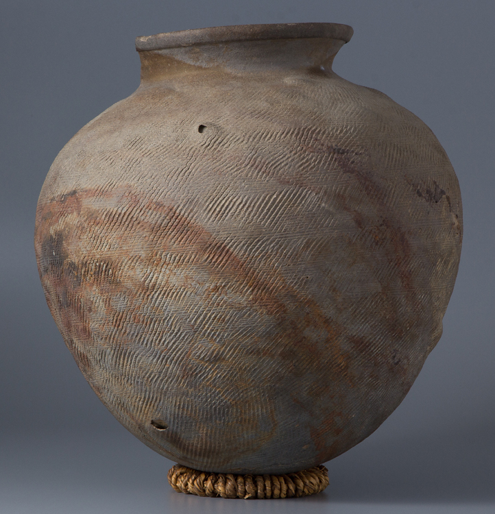 須恵器 壺 】 古墳～平安時代 後代金直し 炻器 須恵器 炻器 】 古墳