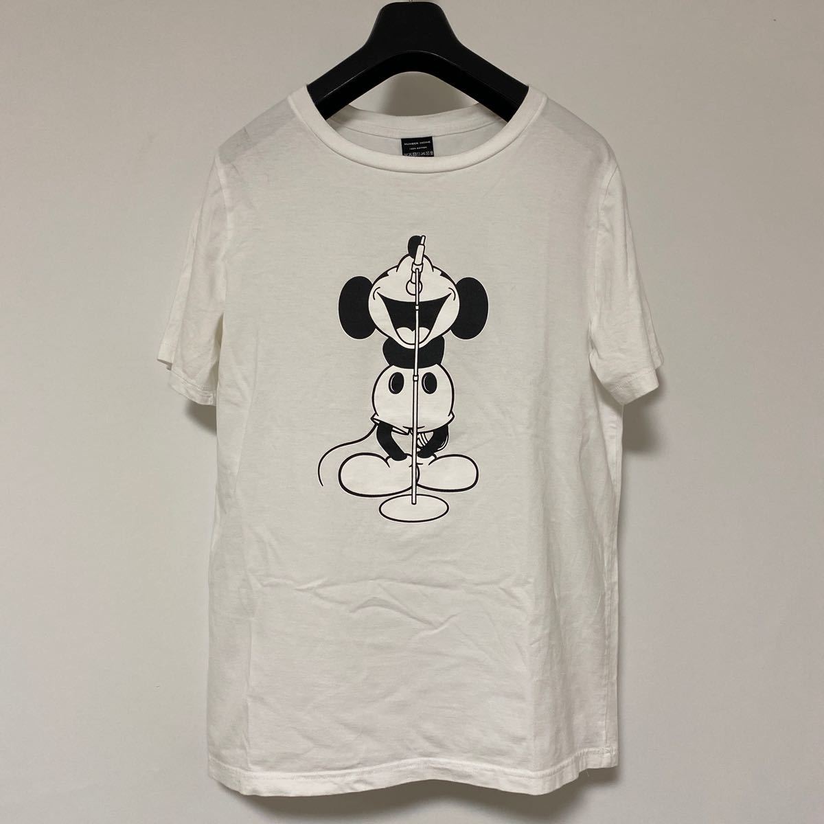 NUMBER ナンバーナイン (N)INE ミッキー Tシャツ 描き下ろしによる 