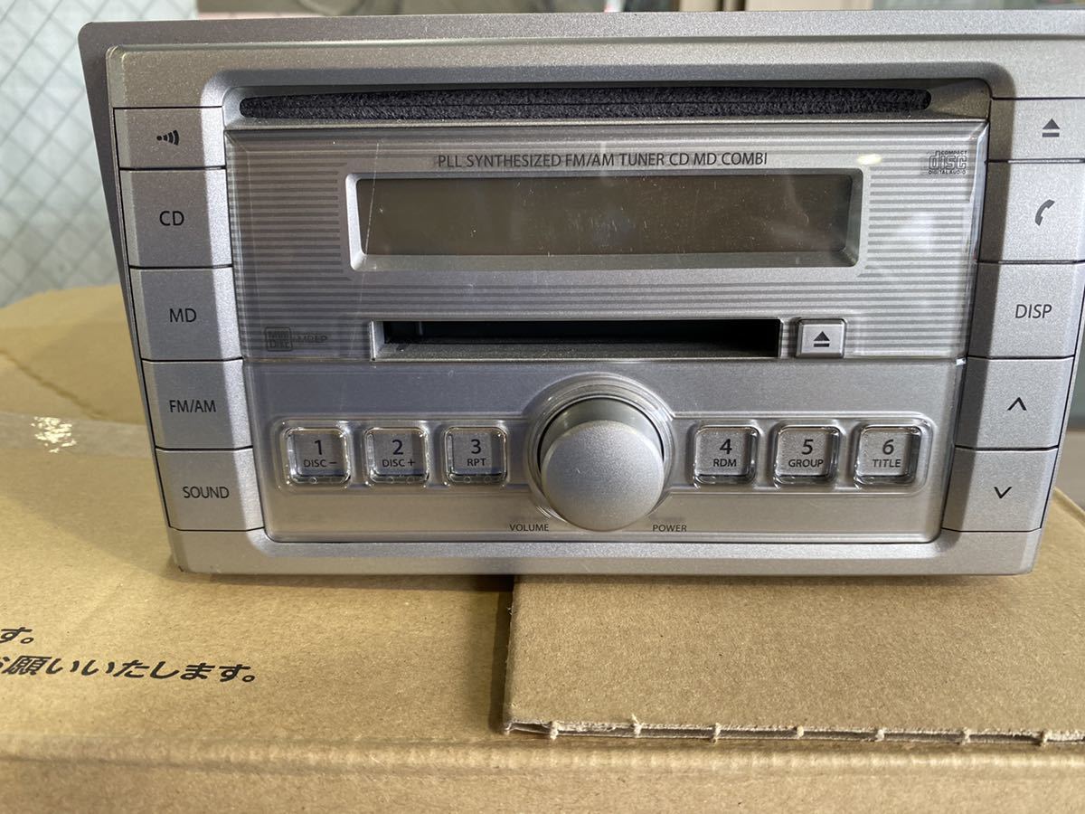 スズキ ラパン HE21S 純正オーディオ CDデッキ MD スズキ純正