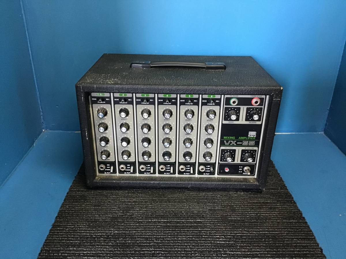 得価，セール ☆岐阜発 △Roland△VX-55/ローランド/ミキシングアンプ