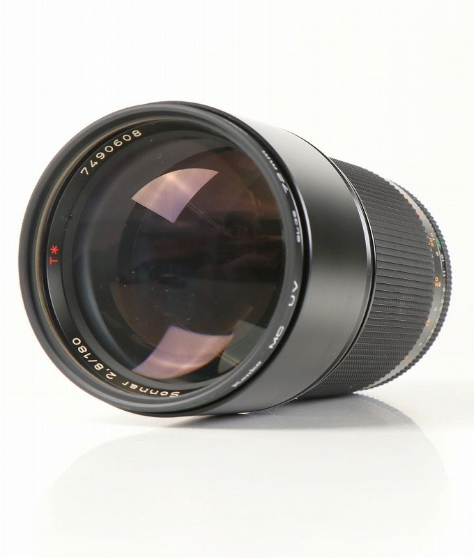 □CONTAX Carl Zeiss Sonnar 2.8/180 T 元箱付 MMJ□ 【公式通販】