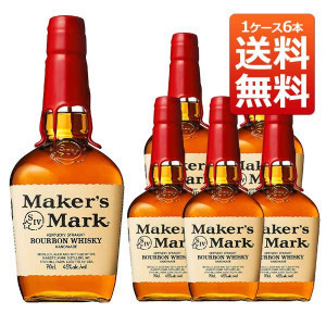 2025，SALE 正規品 メーカーズマーク バーボンウイスキー 700ml&times;6本 ケース 6本入り レッド トップ 700ml 45％(バーボン)｜売買されたオークション情報、yahooの商品情報をアーカイブ公開 - オークファン バーボン