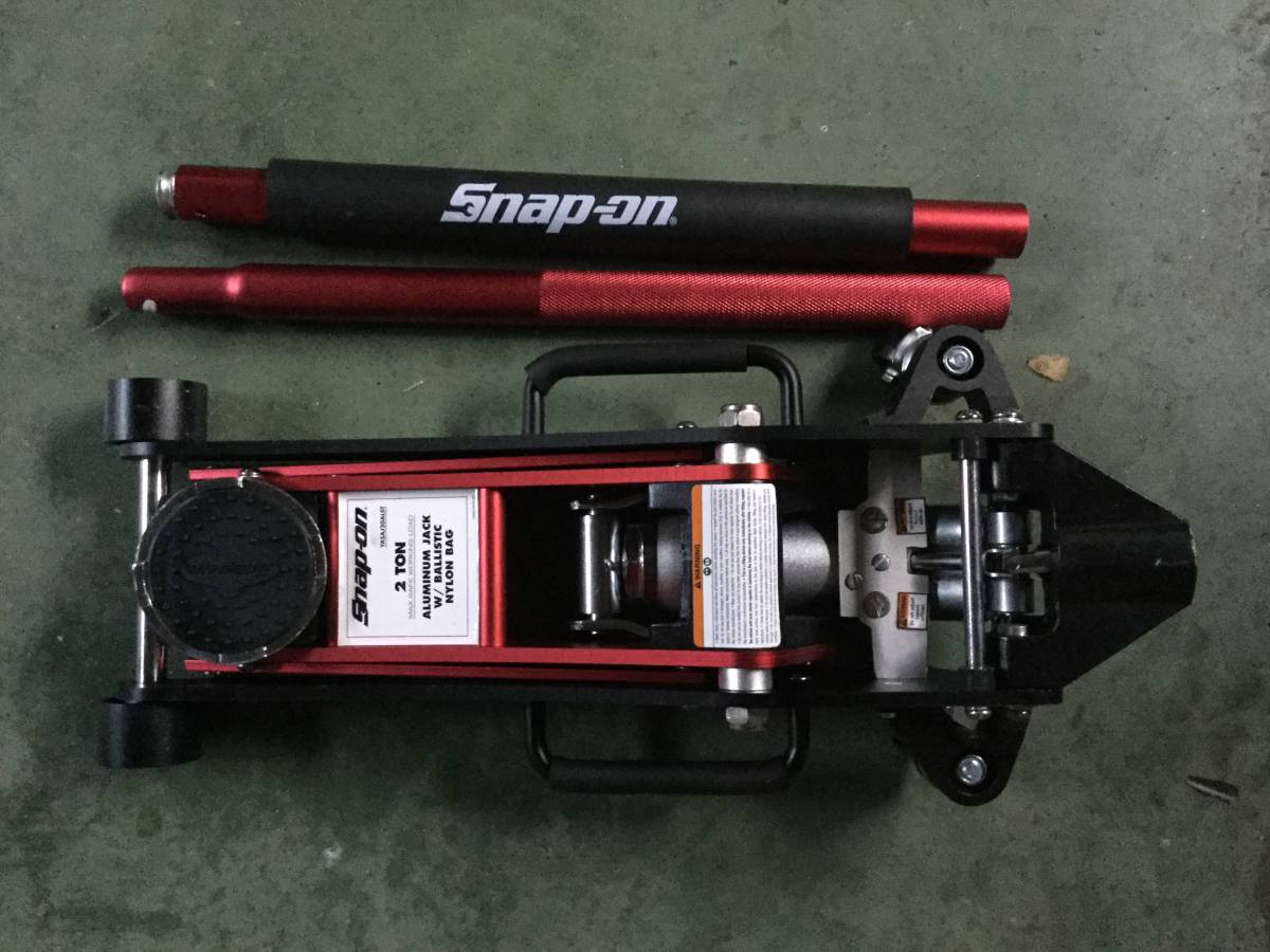 スナップオン アルミジャッキ Snap-on ALJACK2T 2T 軽量 - : 2トン 