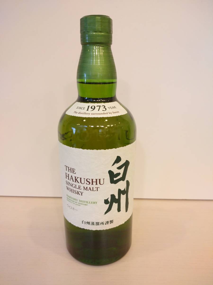数量限定，新作登場 サントリー シングルモルト ウィスキー 白州 700ml 箱なし SUNTORY WHISKY マイレージ ＃3/3(日本)｜売買されたオークション情報、yahooの商品情報をアーカイブ公開 - オークファン 日本