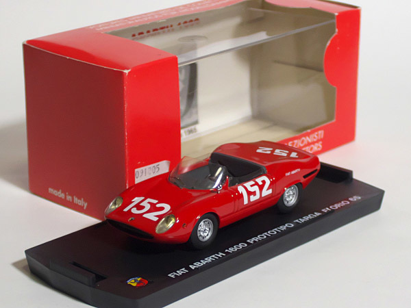 激安大特価，激安大特価，HOT レア GLAMOUR 1/43 アバルト OT 1600 スポルト スパイダー 1965 タルガ フローリオ(レーシングカー)｜売買されたオークション情報、yahooの商品情報をアーカイブ公開 - オークファン レーシングカー