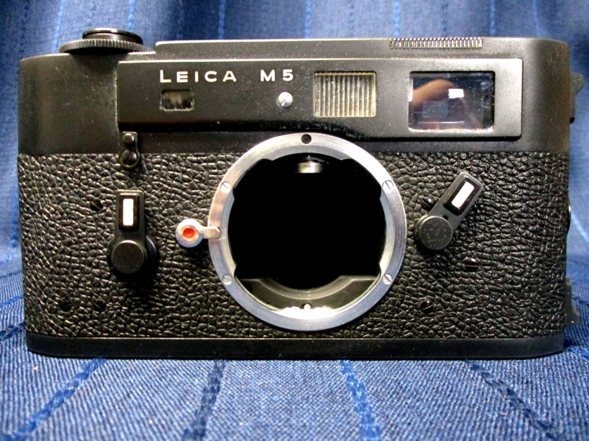 M5 Leica Black Camera black - | Body DAG Leitz w. Paint Top or CLA Eye