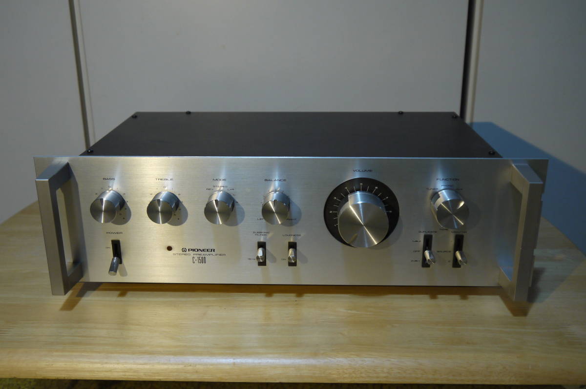 C-1500 パイオニア プリアンプ セールクーポン ⁄ GPioneer M-1500