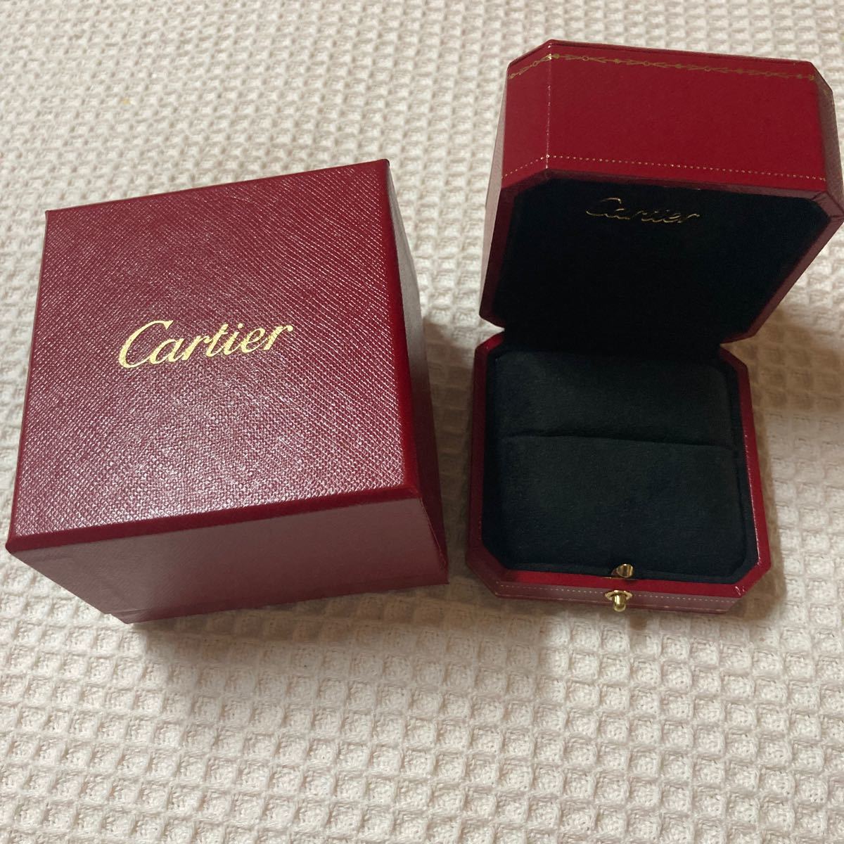 カルティエ Cartier リング 空箱 指輪 ケース アクセサリー ボックス