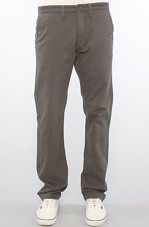 Vans Authentic Chino Slim Pants Asphalt Grey Pro | in Fit Chinos 