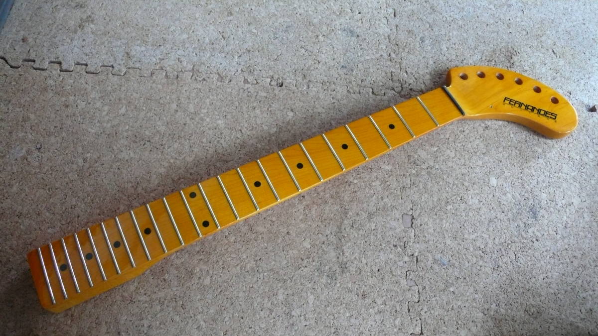 【驚きの破格値，新品】 FERNANDES ZO-3 ネック(ネック)｜売買されたオークション情報、yahooの商品情報をアーカイブ公開 - オークファン パーツ