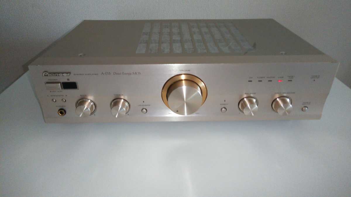 PIONEER プリメインアンプ A-D3 動作良好