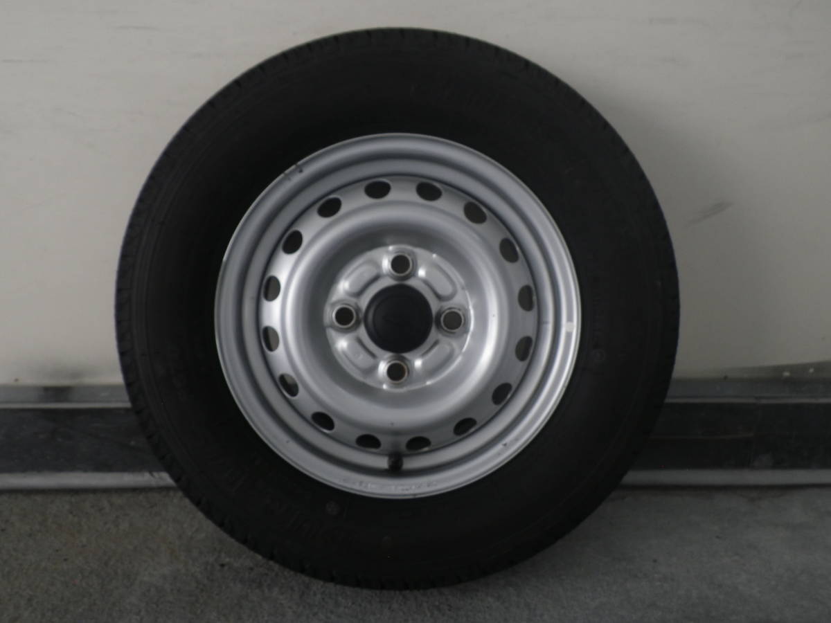 ダイハツハイゼット・純正ホイール 《145R12LT 6PR》 4本セット 製造年