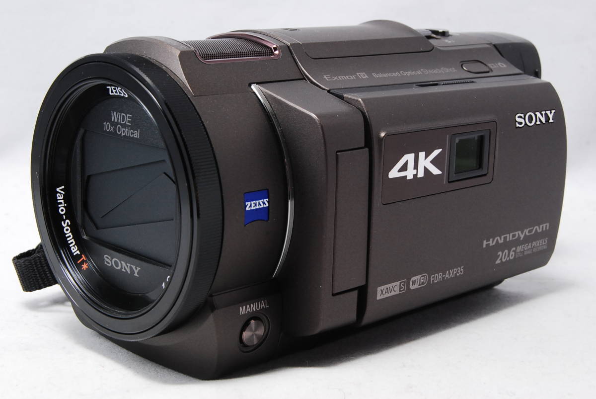 ◇SONY ソニー FDR-AXP35 ブロンズブラウン◇イメージセンサー不良
