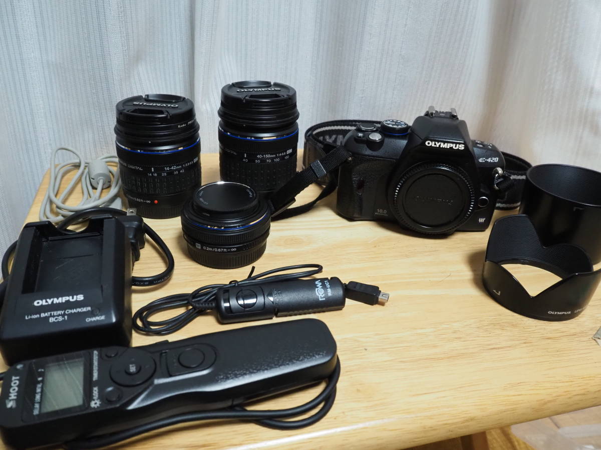 OLYMPUS E-420 デジタル一眼レフカメラ オリンパス ダブルズーム