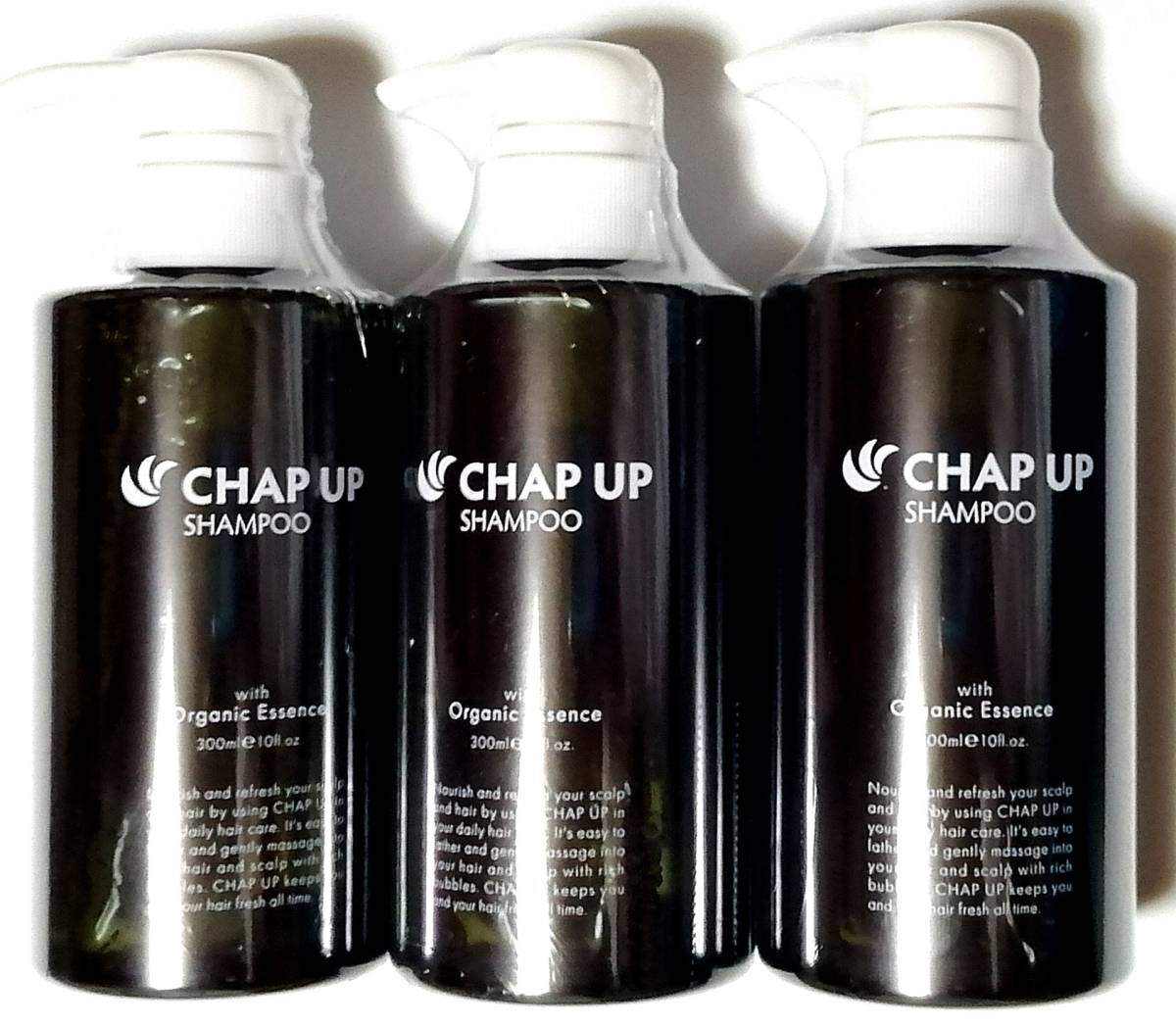 新品未開封 CHAP UP チャップアップ シャンプー 3本セット CHAP UP