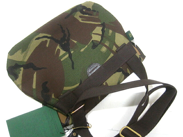 新品□英国製 即決 ブレディ Brady ショルダーバッグ 鞄 迷彩 カモフラ 