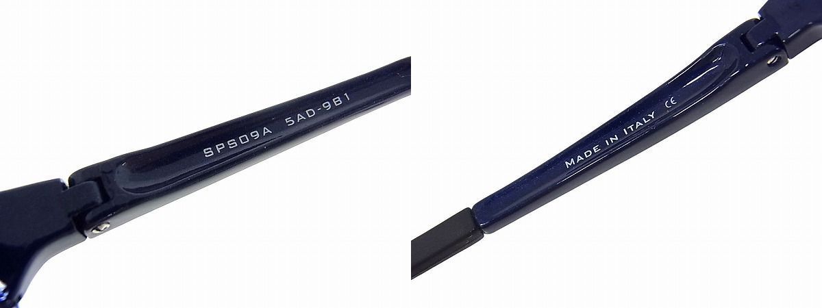 1円 □美品□ PRADA プラダ SPS09A 5AD-9B1 スポーツ サングラス 替え 