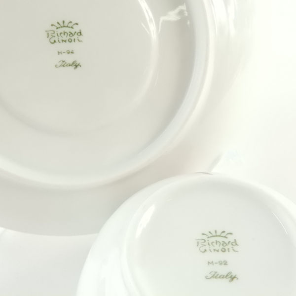 リチャードジノリ カップ＆ソーサー 5客 セット ティー 花柄 フラワー