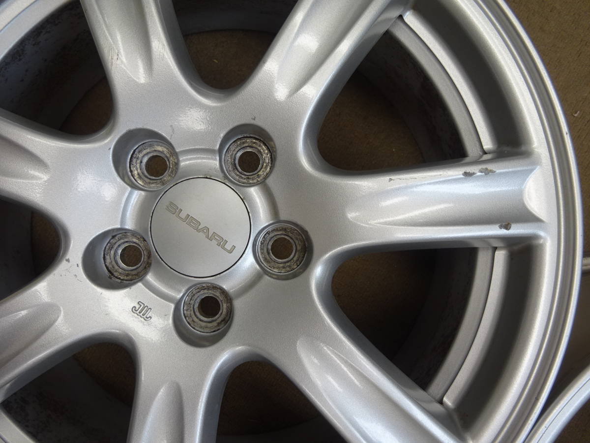 値下げ！スバル純正OP BBS 16インチタイヤホイールセット