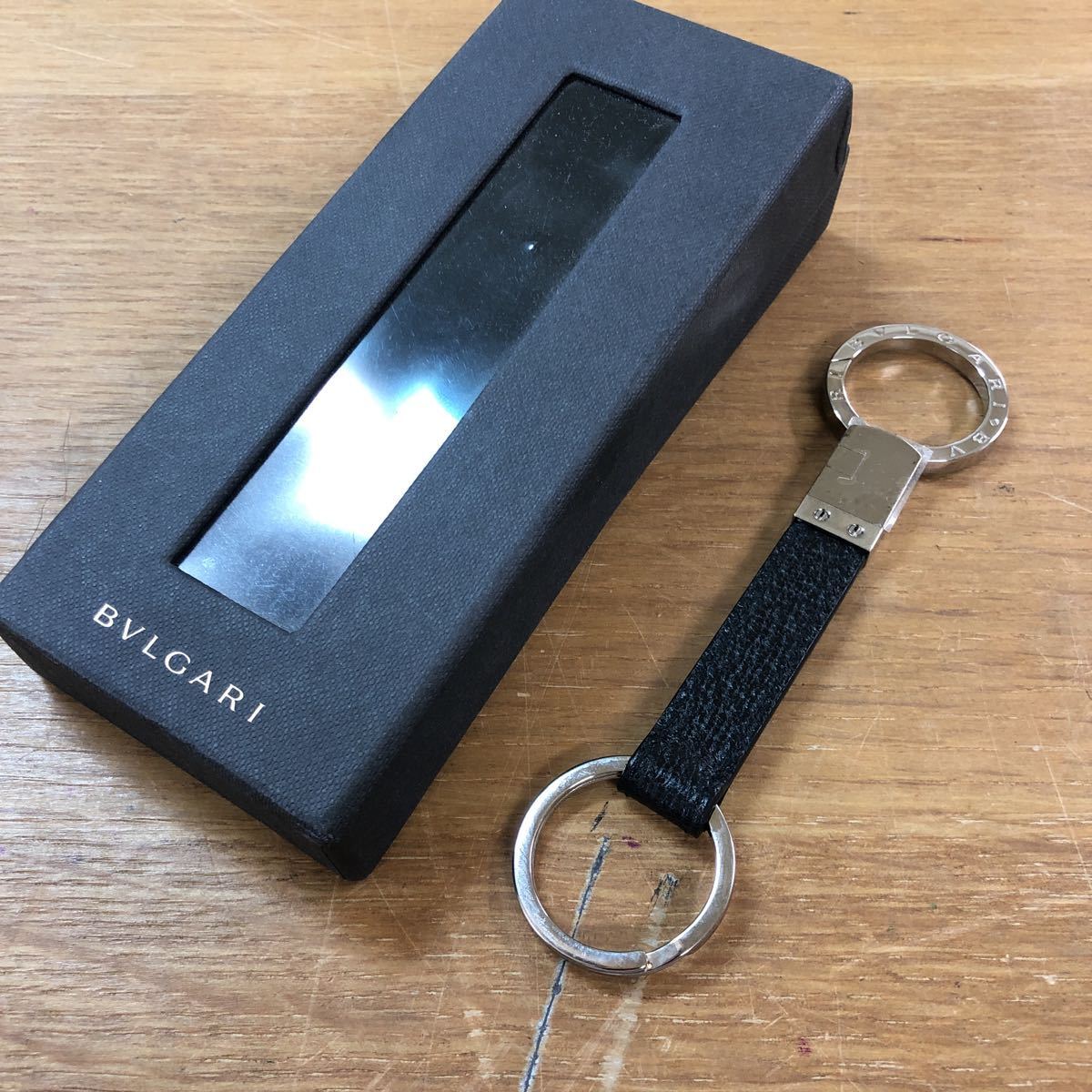 ブルガリ　BVLGARI キーホルダー　キーリング　未使用品　箱付き BVLGARI ブルガリ キーリング 箱付き未使用品 【公式通販】