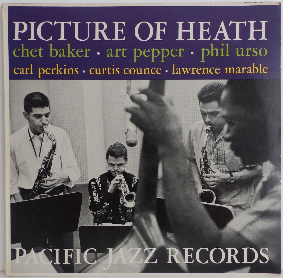 23003239;【廃盤】貴重 Pacific Jazz MONO US盤 ART PEPPER CHET BAKER