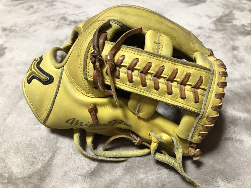 人気スポー新作 ☆MIZUNO PRO/ミズノプロ☆内野手用☆型良好・軟式即