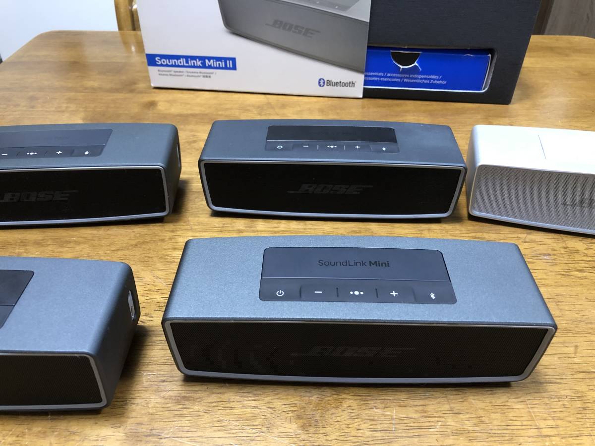 中古 ジャンク LED赤点滅 ボーズ BOSE Soundlink miniⅡ、Soundlink
