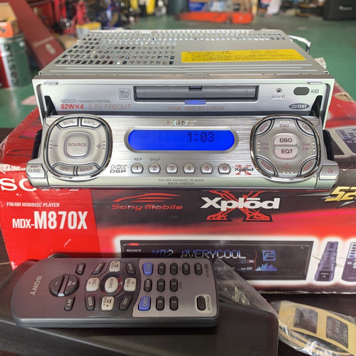 MDX-M870X Sony [MiniDisc Wiki] MDX-M870PE SONY AUX MD 良品 Vintage