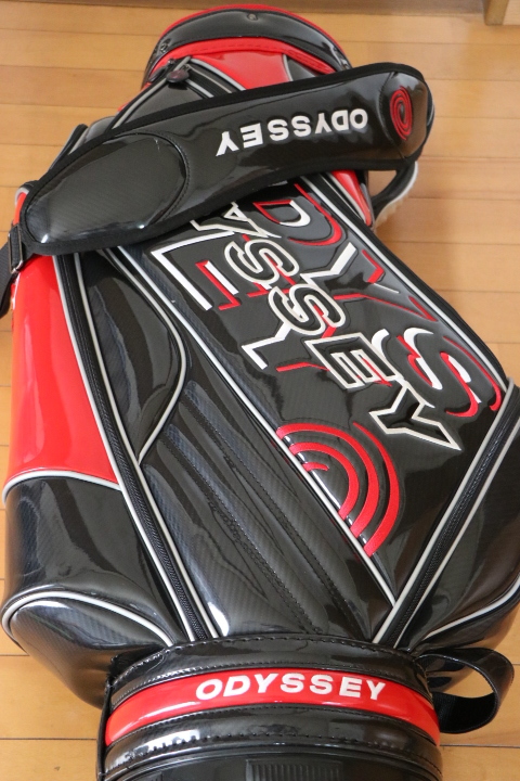 豊富な，低価 出ました 良品 超 オデッセイ 総エナメル アスリート キャディバッグ ９インチ ６分割(キャロウェイ)｜売買されたオークション情報、yahooの商品情報をアーカイブ公開 - オークファン キャディバッグ
