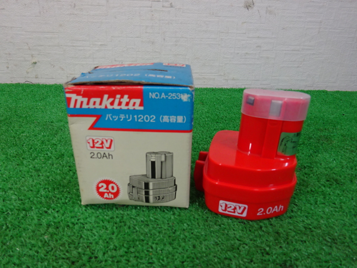 得価，お買い得 O makita 工具 マキタ 純正 バッテリー 1202 ニッカド/12V/2.0Ah 高容量 A-25317 品(パーツ)｜売買されたオークション情報、yahooの商品情報をアーカイブ公開 - オークファン インパクトドライバ